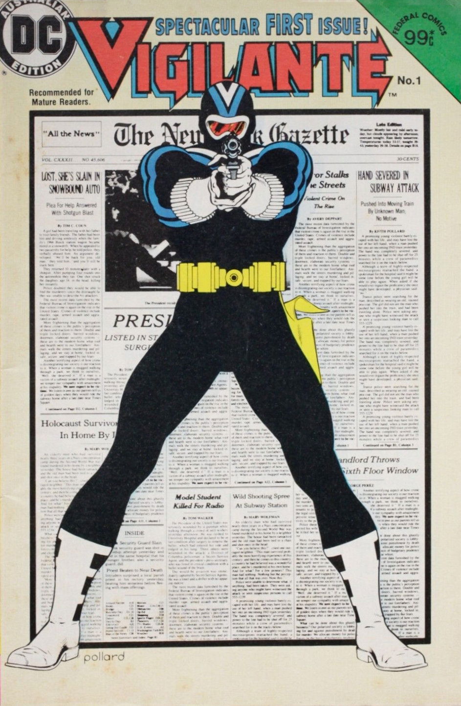 Vigilante (Federal, 1984 series) #1 ([August 1984])