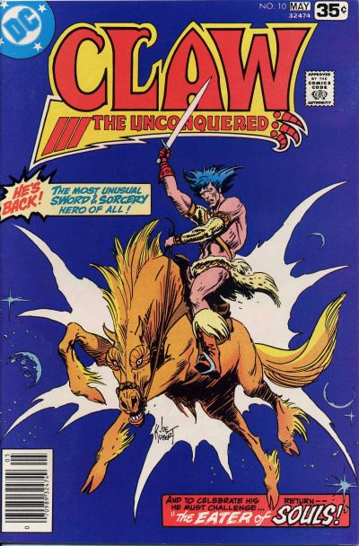 Claw the Unconquered (DC, 1975 series)  #10 (April-May 1978)