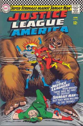 Justice League of America (DC, 1960 series) #45 June 1966