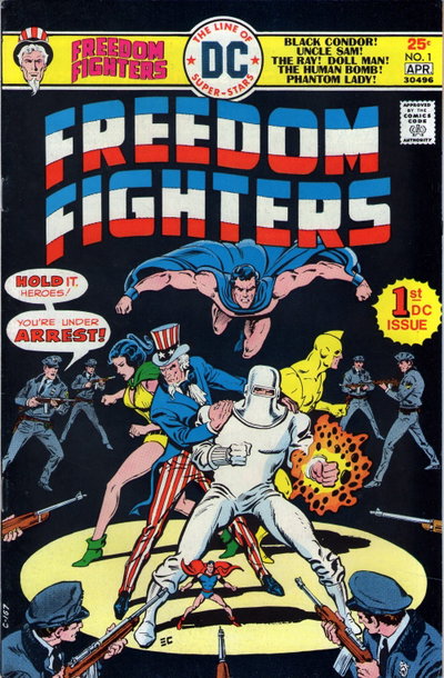 Freedom Fighters  #1 (March-April 1976)