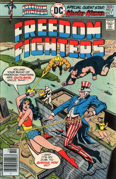 Freedom Fighters  #4 (September-October 1976)
