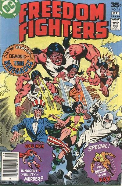 Freedom Fighters (DC, 1976 series)  #11 (November-December 1977)