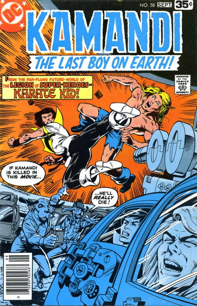 Kamandi, the Last Boy on Earth (DC, 1972 series)  #58 (August-September 1978)