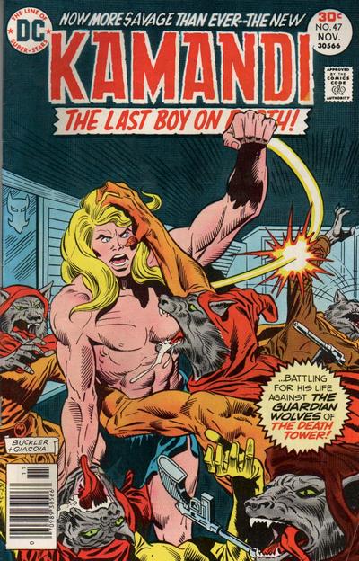 Kamandi, the Last Boy on Earth (DC, 1972 series)  #47 (November 1976)