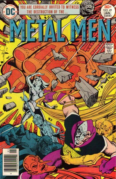 Metal Men (DC, 1963 series)  #49 (December 1976-January 1977)