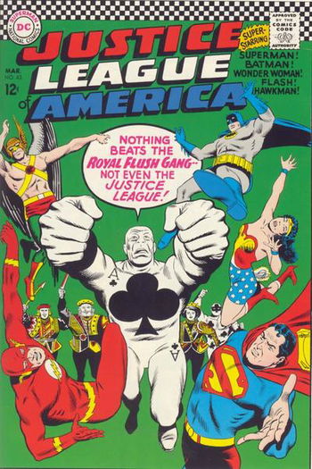 Justice League of America (DC, 1960 series) #43 March 1966