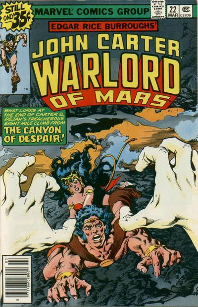 John Carter Warlord of Mars  #22 (March 1979)