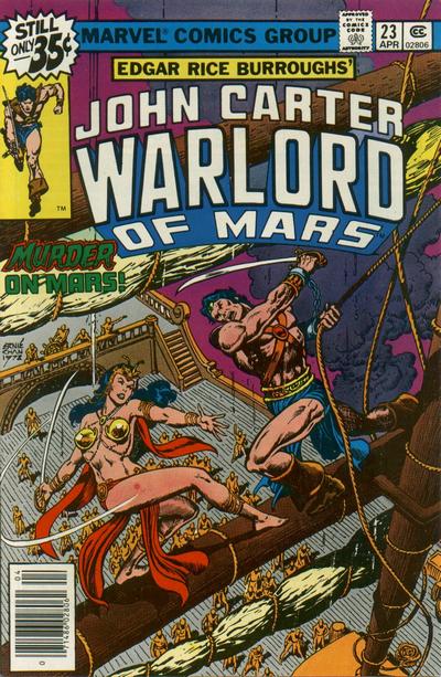 John Carter Warlord of Mars  #23 (April 1979)