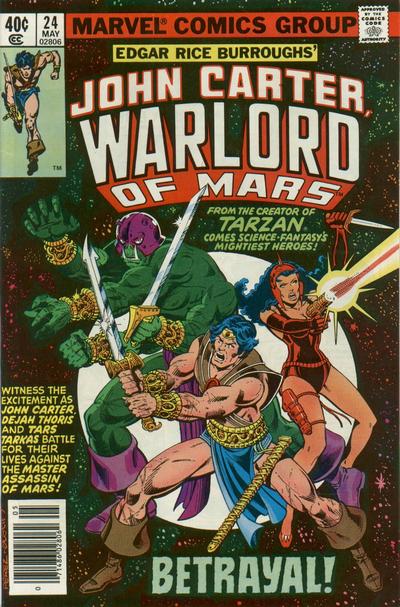 John Carter Warlord of Mars  #24 (May 1979)