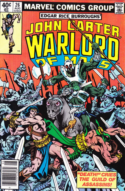 John Carter Warlord of Mars  #26 (August 1979)