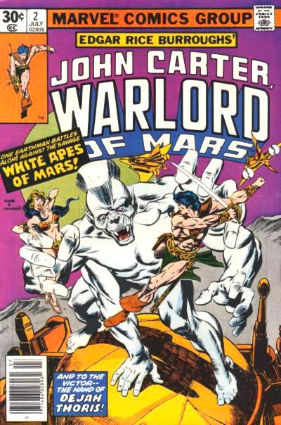 John Carter Warlord of Mars  #2 (July 1977)