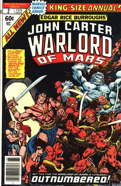John Carter Warlord of Mars Annual  #2 ([September] 1978)