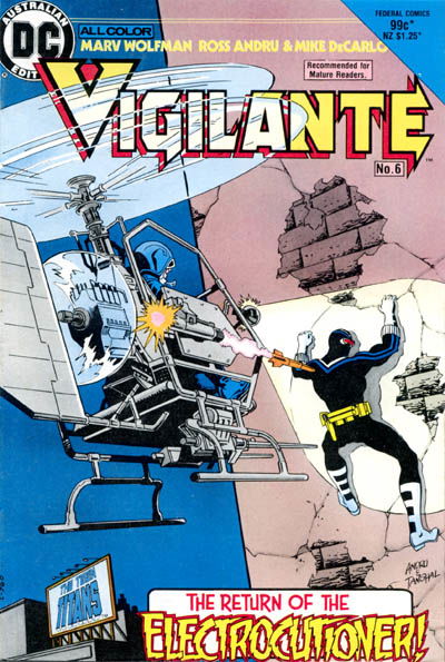 Vigilante (Federal, 1984 series) #6 ([July 1985?])