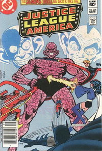 Justice League of America (DC, 1960 series)  #206 (September 1982)