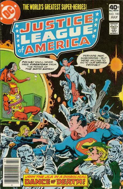 Justice League of America (DC, 1960 series) #180 July 1980