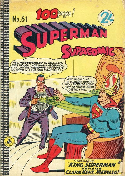 Superman Supacomic (Colour Comics, 1959 series) #61