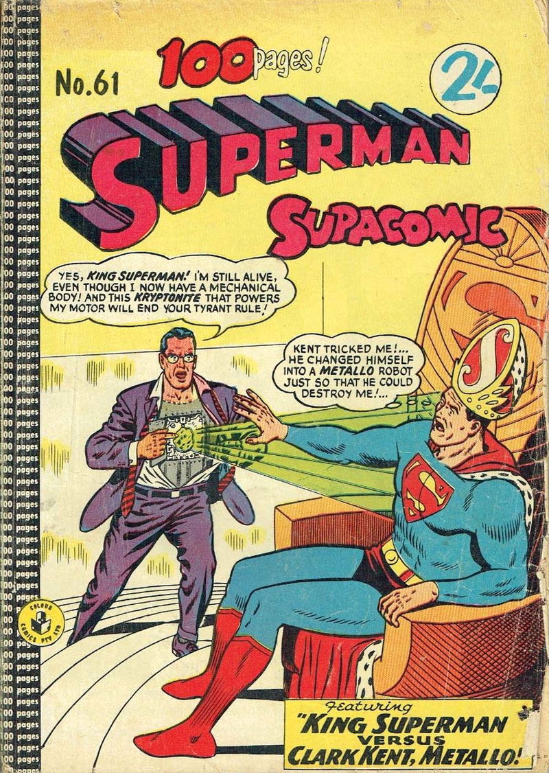 Superman Supacomic (Colour Comics, 1959 series) #61 ([September 1964])
