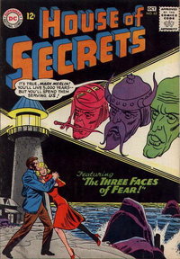 House of Secrets (DC, 1956 series)  #62 (September-October 1963) — The Three Faces of Fear!