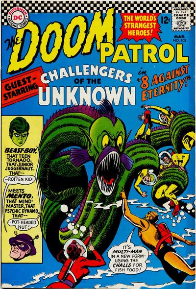 The Doom Patrol (DC, 1964 series) #102 (March 1966)