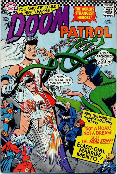 The Doom Patrol (DC, 1964 series) #104 June 1966