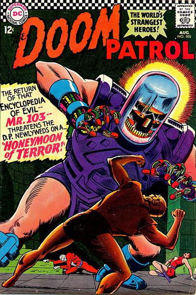 The Doom Patrol (DC, 1964 series) #105 August 1966