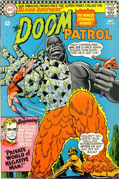 The Doom Patrol (DC, 1964 series) #106 (September 1966)