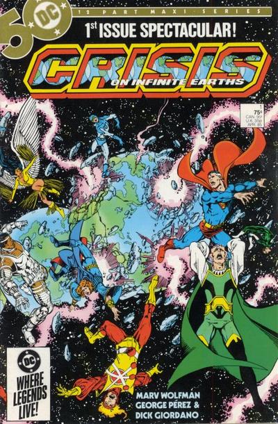 Crisis on Infinite Earths  #1 (April 1985)