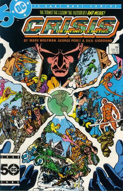 Crisis on Infinite Earths (DC, 1985 series) #3 June 1985