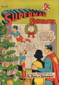 Superman Supacomic (Colour Comics, 1959 series) #72 [August 1965]