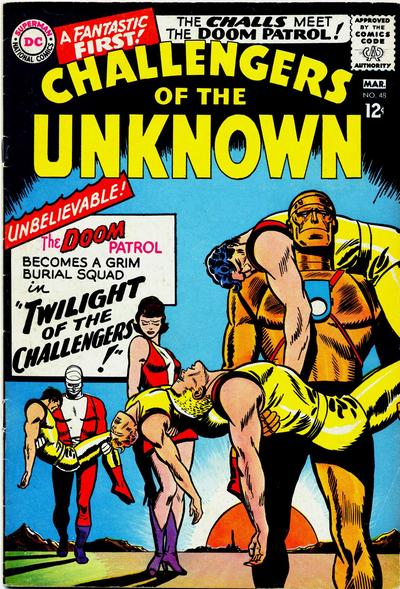 Challengers of the Unknown (DC, 1958 series) #48 (February-March 1966)