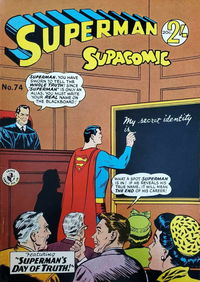 Superman Supacomic (Colour Comics, 1959 series) #74