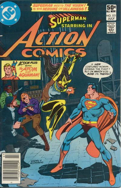 Action Comics (DC, 1938 series) #521 July 1981