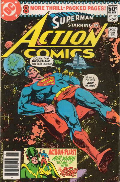 Action Comics (DC, 1938 series) #513 November 1980