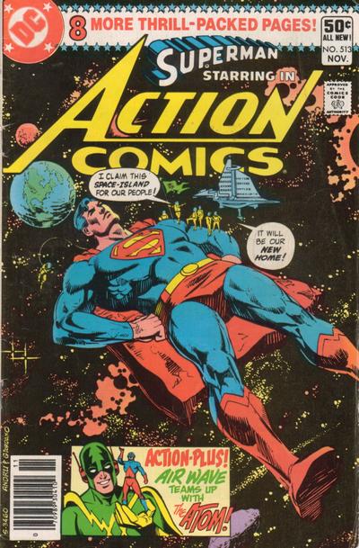 Action Comics (DC, 1938 series) #513 (November 1980)