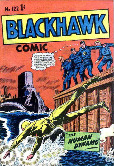 Blackhawk Comic (Youngs, 1949 series) #122 ([May 1959?])