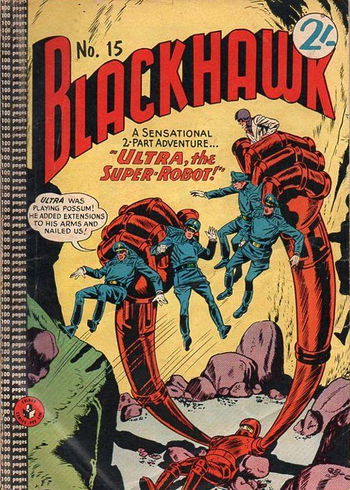 Blackhawk (Colour Comics, 1960 series) #15 ([July 1963?])