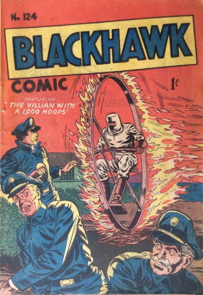 Blackhawk Comic  #124 ([July 1959?])