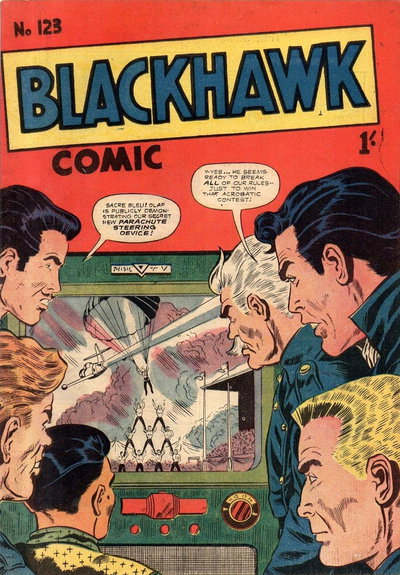 Blackhawk Comic  #123 ([June 1959?])