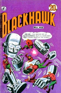 Blackhawk (Colour Comics, 1960 series)  #48 ([October 1971?])