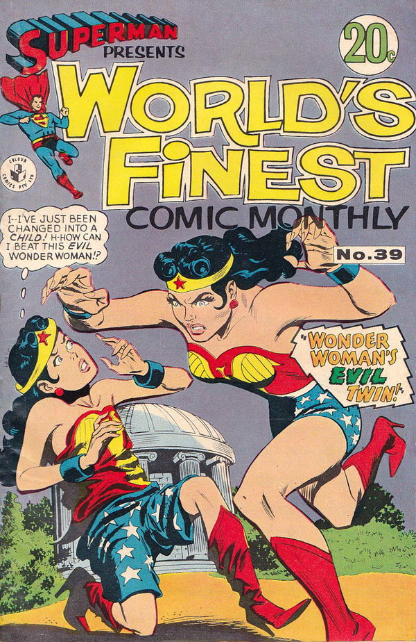 Superman Presents World's Finest Comic Monthly (Colour Comics, 1965 series) #39 (July 1968)