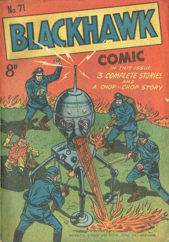 Blackhawk Comic (Youngs, 1949 series) #71 ([December 1954?])
