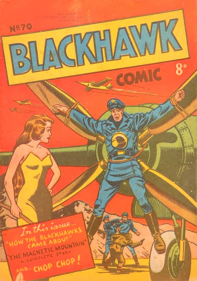 Blackhawk Comic (Youngs, 1949 series) #70 ([November 1954?])