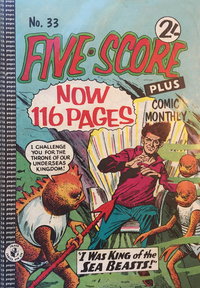 Five-Score Plus Comic Monthly  #33 ([January 1961])