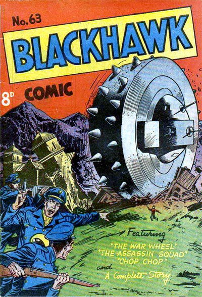 Blackhawk Comic (Youngs, 1949 series) #63 [April 1954?]