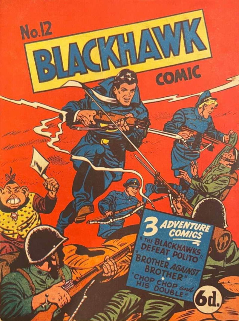 Blackhawk Comic (Youngs, 1949 series) #12 ([January 1950?])