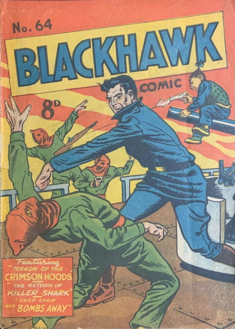 Blackhawk Comic (Youngs, 1949 series) #64 ([May 1954?])