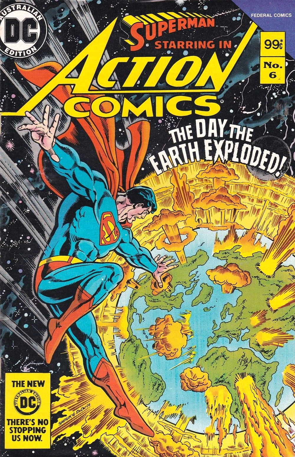Superman Starring in Action Comics (Federal, 1984 series) #6 ([October 1984?])