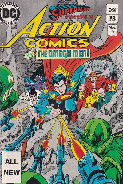 Superman Starring in Action Comics  #3 ([April 1984])