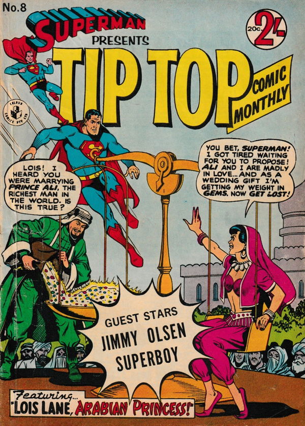 Superman Presents Tip Top Comic Monthly (Colour Comics, 1965 series) #8 ([December 1965?])