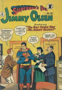 Superman's Pal, Jimmy Olsen (Colour Comics, 1955 series) #36